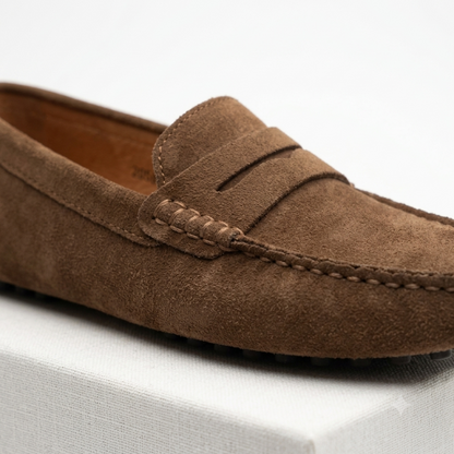 Mocassin Penny Daim Camel