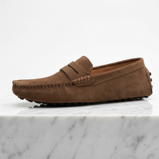 Mocassin Penny Daim Camel