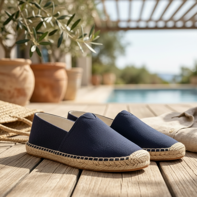 Espadrille Toile Noire