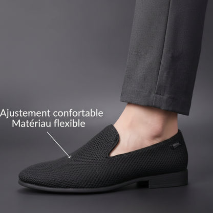 Mocassin Maille Respirante Noir