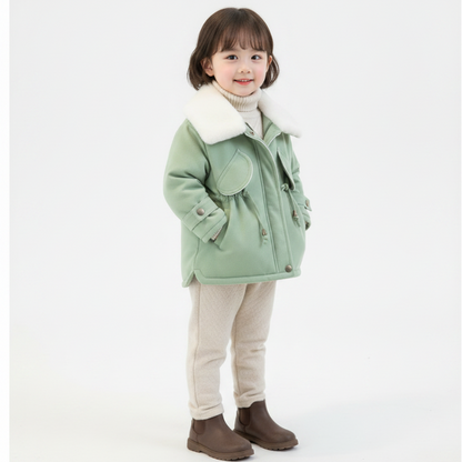 Veste hiver enfant - vue de côté