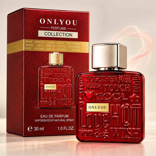Parfum ONLYOU 9010286 rouge 30 ml — flacon et étui